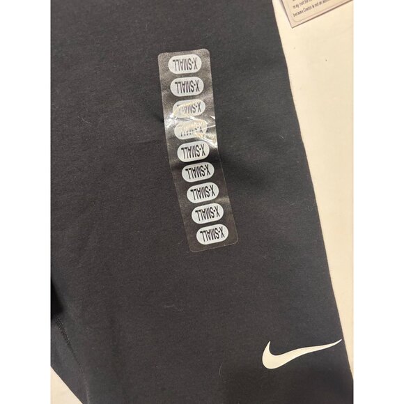 Nike Women's Tight Fit High Rise 8" Length Shorts SZ‎ XS Cotton/Polyester Black - Picture 5 of 8